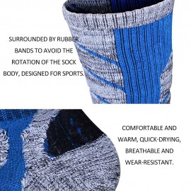 Mountaineering Hiking Walking Ski Autumn and Winter Long Tube Outdoor Socks Thickening Towel Bottom Sports Socks