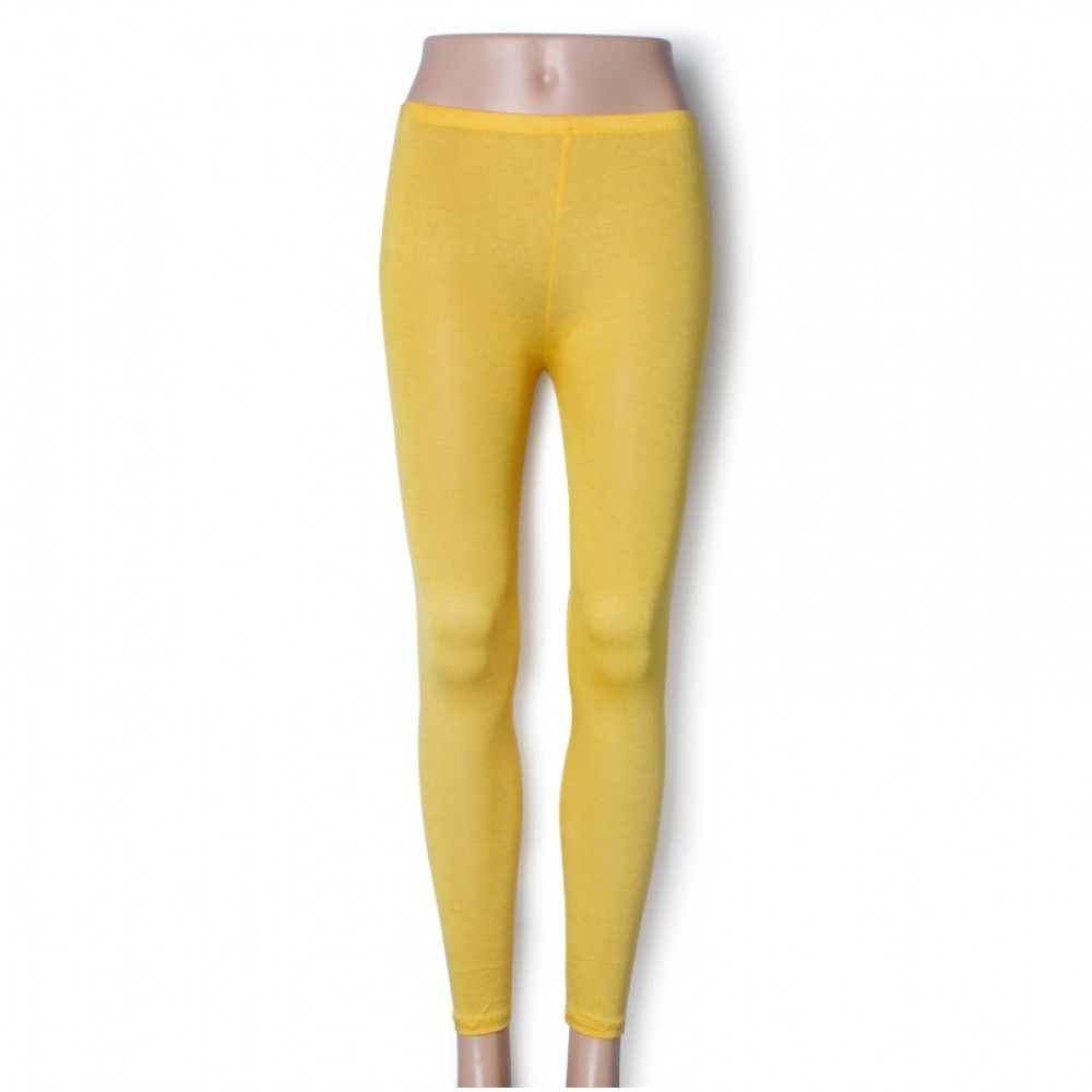 New Women Lady Leggings Candy Color Stretch Tights Pants Ankle Length Ginger
