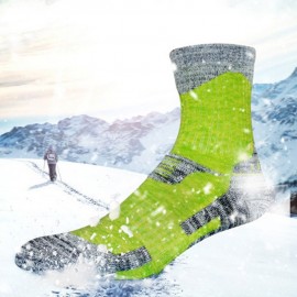 Outdoor Ski Mountaineering Hiking Sports Running Socks Autumn and Winter Towel Socks